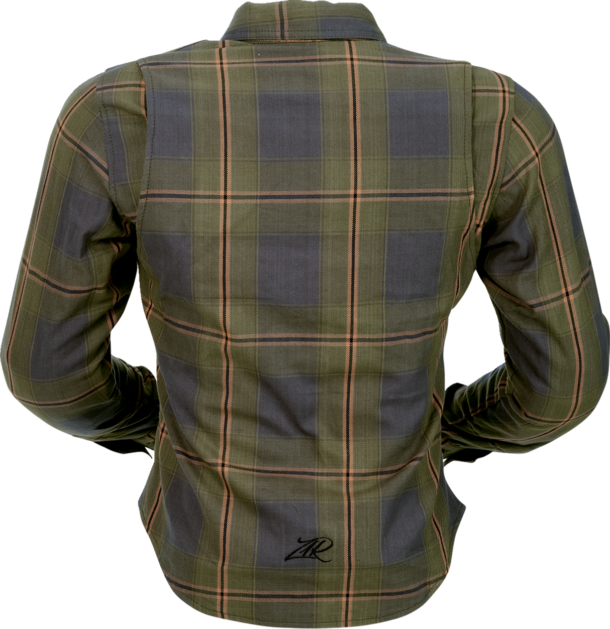 Z1R Women's Flannel Shirt - Olive - 1W 3041-0689