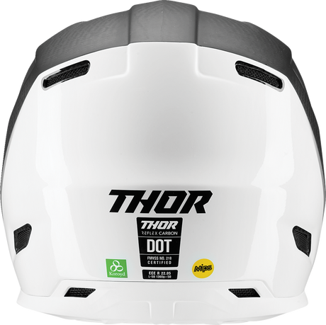 Thor Reflex Helmet - ECE - Polar - Carbon/White - MIPS? - Medium 0110-7821 - Cycle City Outdoors