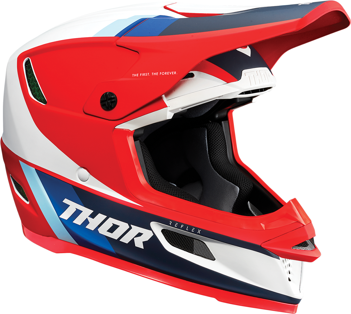 Thor Reflex Helmet - MIPS? - Apex - Red/White/Blue - ECE - Large 0110-6866 - Cycle City Outdoors