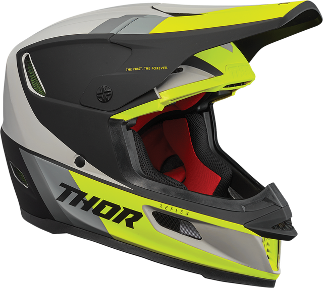 Thor Reflex Helmet - MIPS? - Apex - Acid/Gray - ECE - Small 0110-6870 - Cycle City Outdoors
