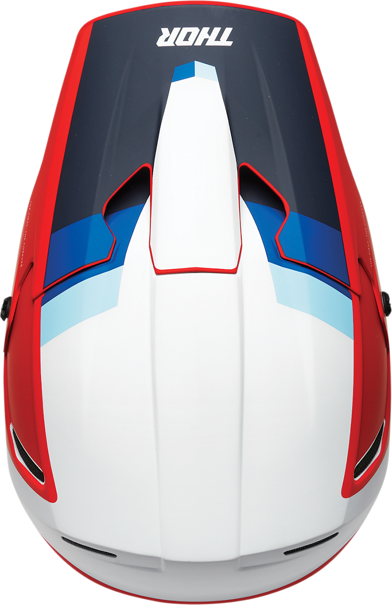 Thor Reflex Helmet - MIPS? - Apex - Red/White/Blue - ECE - Large 0110-6866 - Cycle City Outdoors