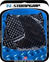 STOMPGRIP 55-10-0092B Tank Grips - Volcano - Black - Yamaha - FZ/MT '14-'20 | Street