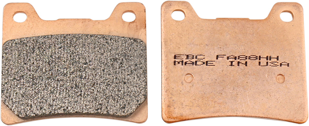 EBC FA-HH Series Sintered Brake Pads - FA88HH (Yamaha VMX 1200 V-Max / XV 1100 Virago / FZR 600 1983–2009)