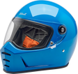 BILTWELL Lane Splitter Helmet - Gloss Tahoe Blue - 2XL 1004-129-506