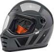 BILTWELL Lane Splitter Helmet - Storm Gray Inertia - Medium 1004-569-503