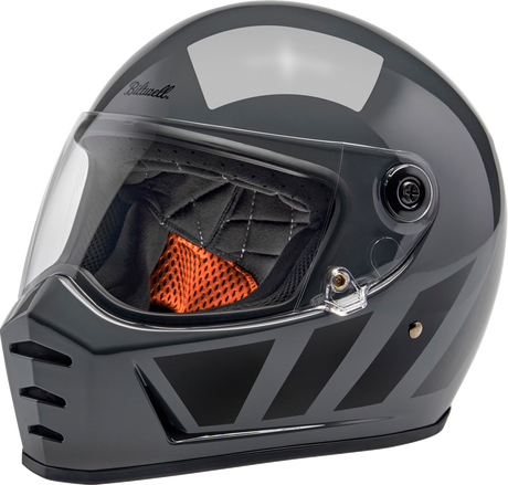 BILTWELL Lane Splitter Helmet - Storm Gray Inertia - Medium 1004-569-503