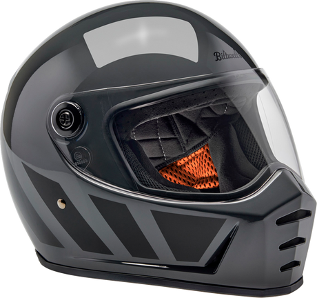 BILTWELL Lane Splitter Helmet - Storm Gray Inertia - Large 1004-569-504