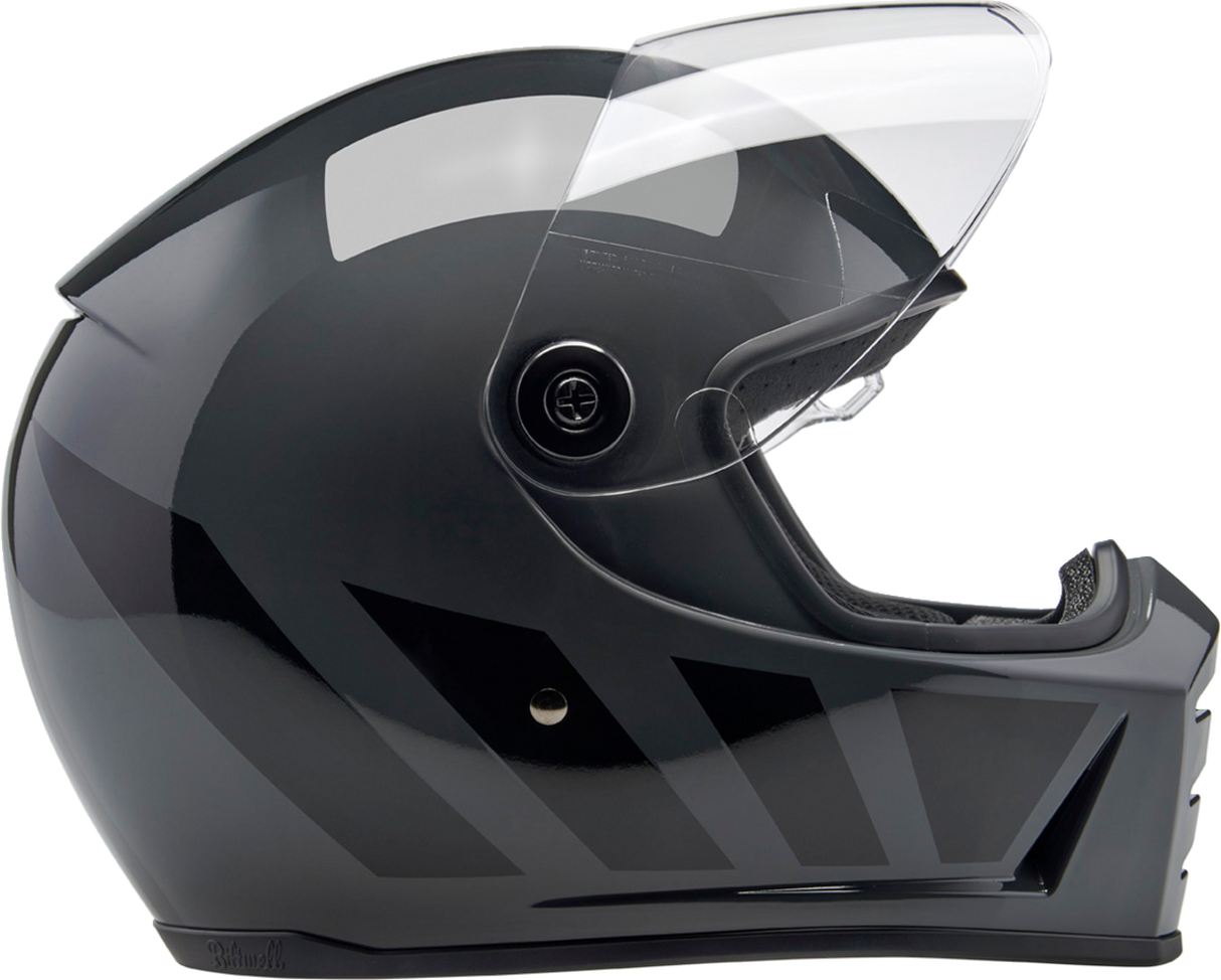 BILTWELL Lane Splitter Helmet - Storm Gray Inertia - Medium 1004-569-503
