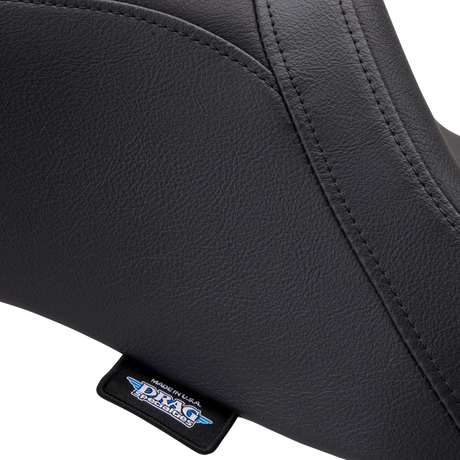 DRAG SPECIALTIES Predator 2-Up Seat - Vinyl - Smooth - w/o Backrest - FLH/FLTR '08-'23 0801-1499 - Cycle City Outdoors