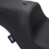 DRAG SPECIALTIES Predator 2-Up Seat - Solar Leather - Smooth - w/o Backrest - FLH/FLTR '08-'23 0801-1501 - Cycle City Outdoors