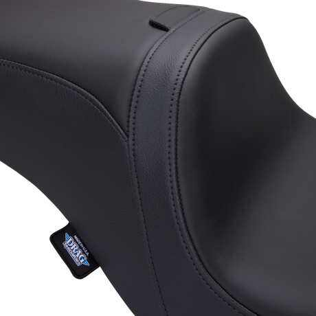 DRAG SPECIALTIES Predator 2-Up Seat - Solar Leather - Smooth - w/o Backrest - FLH/FLTR '08-'23 0801-1501 - Cycle City Outdoors