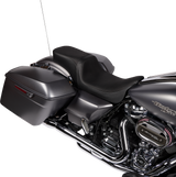 DRAG SPECIALTIES Predator 2-Up Seat - Vinyl - Smooth - w/o Backrest - FLH/FLTR '08-'23 0801-1499 - Cycle City Outdoors