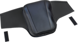 SHOW CHROME Ballistic Tank Pouch - Black w/ Black Stitch - Ryker '19-'23 H40-402CBK