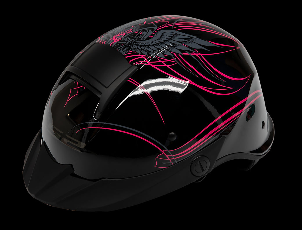 LS2 - Rebellion Wheels & Wings Half Helmet