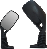 PARTS UNLIMITED Snowmobile Side View Mirrors - Rectangular - Black 97040