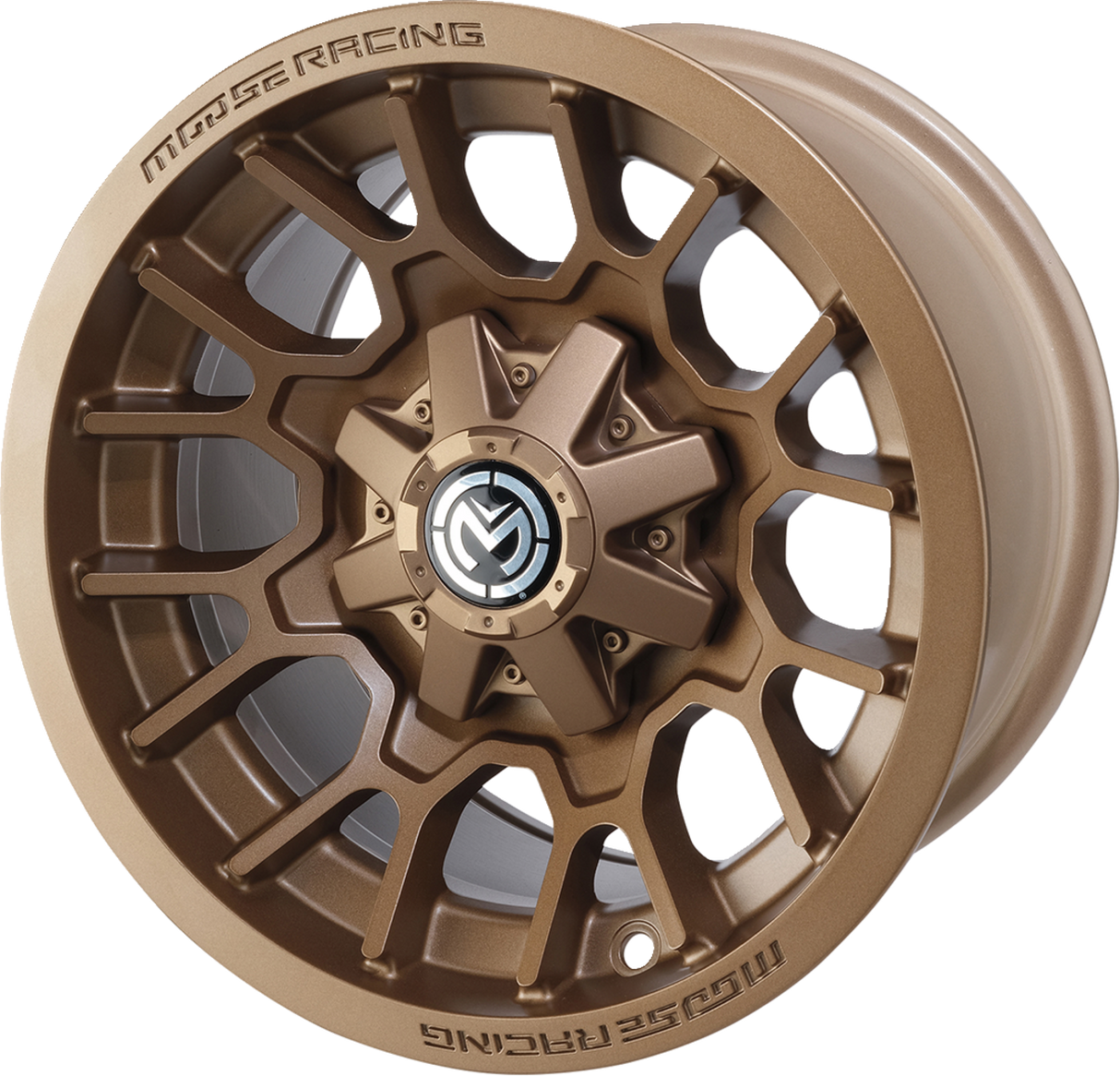 MOOSE UTILITY Wheel - 24X - Rear - Bronze - 12x8 - 4/136 - 4+4 24MO128136BZ4