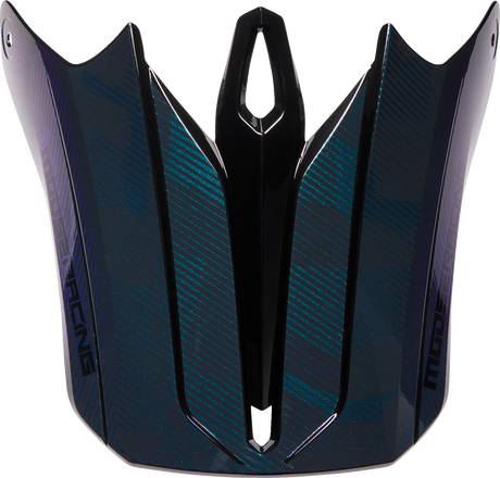 MOOSE RACING F.I. MIPS? Visor Kit - Agroid Camo - Iridescent Blue 0132-1576 - Cycle City Outdoors