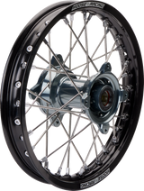 MOOSE RACING Wheel Assembly - SX-1 - Complete - Rear - Black Wheel/Gray Hub - 14x1.6 MR-16014-BKGY - Cycle City Outdoors