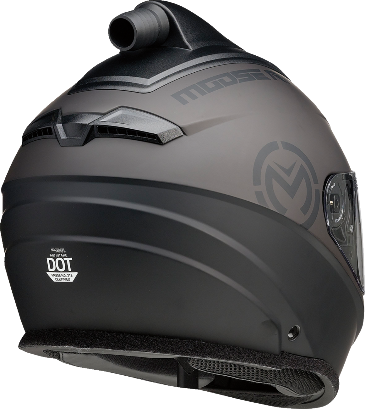 MOOSE RACING Air Intake Helmet - Black - 2XL 0110-8096 - Cycle City Outdoors