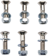 MOOSE RACING Bolts with Nuts/Washers - Sprocket - M8 x 34 mm - 6 Pack - Yamaha O39-6478 - Cycle City Outdoors