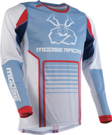 MOOSE RACING Agroid Jersey - Gray/Blue - Medium 2910-7495 - Cycle City Outdoors