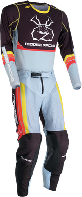 MOOSE RACING Agroid Jersey - Gray/Yellow - Small 2910-7512 - Cycle City Outdoors