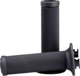 BILTWELL Alumicore Grips - 7/8" - TBW - Black 6605-201-78