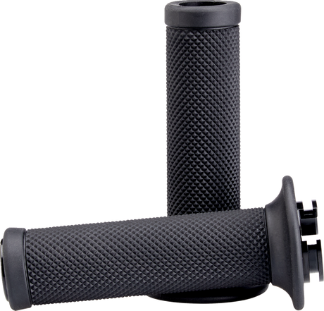 BILTWELL Alumicore Grips - 7/8" - TBW - Black 6605-201-78