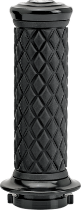BILTWELL Alumicore Grips - TBW - Black 6608-201-01