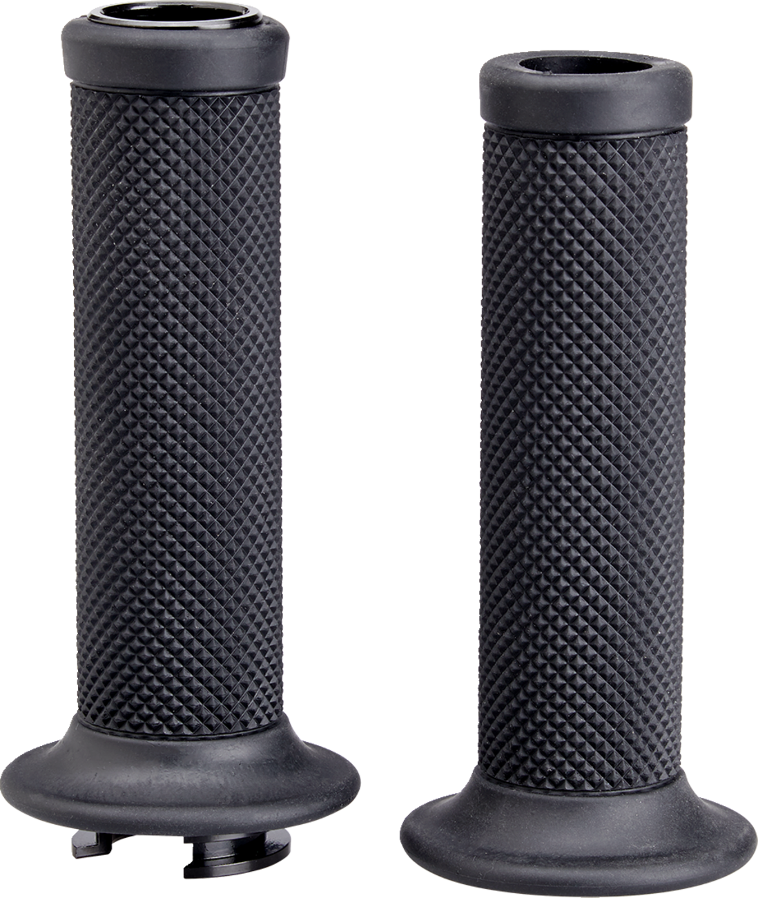 BILTWELL Alumicore Grips - 7/8" - TBW - Black 6605-201-78