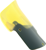 KLOCK WERKS Kolor Flare* Windshield - 8" - Yellow - Indian KWW-04-0620