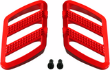 SHOW CHROME Combat Boards - Driver - Red - Ryker '19-'24 41-426RD