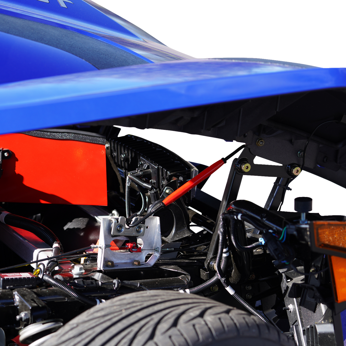 SHOW CHROME Hood Rod - Adjustable - Polaris Slingshot 44-110