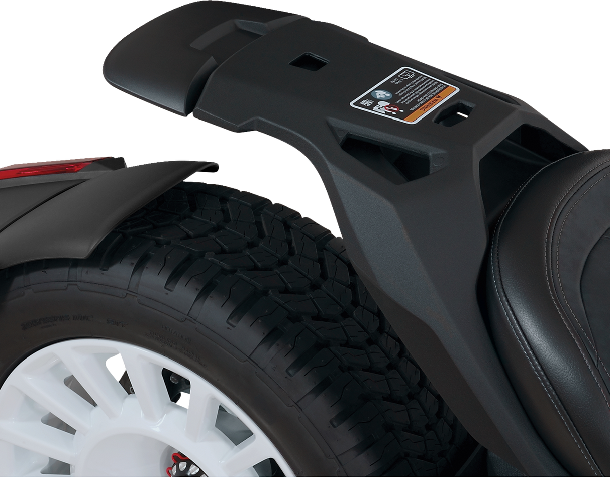 SHOW CHROME Max Mount Cover - Black Stitched - Can-Am Ryker H40-403CBK