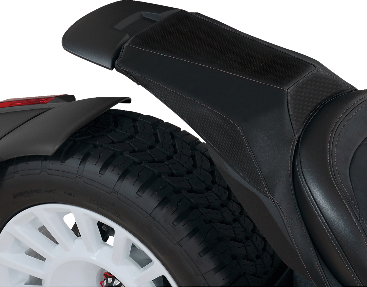 SHOW CHROME Max Mount Cover - Black Stitched - Can-Am Ryker H40-403CBK
