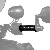 SHOW CHROME Grips - Combat - Ryker - Black 17-455BK