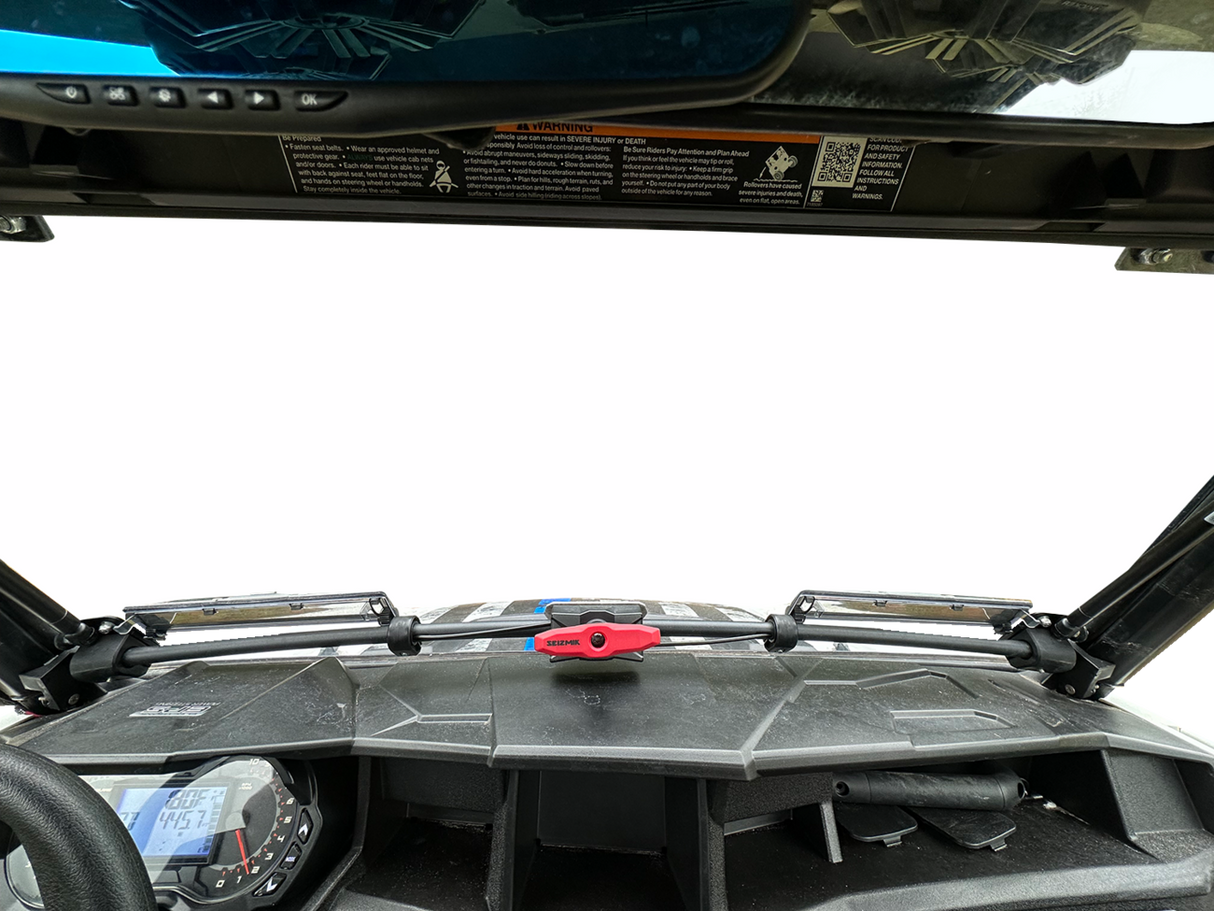 SEIZMIK Flip-Up Windshield - General 50-50224KIT