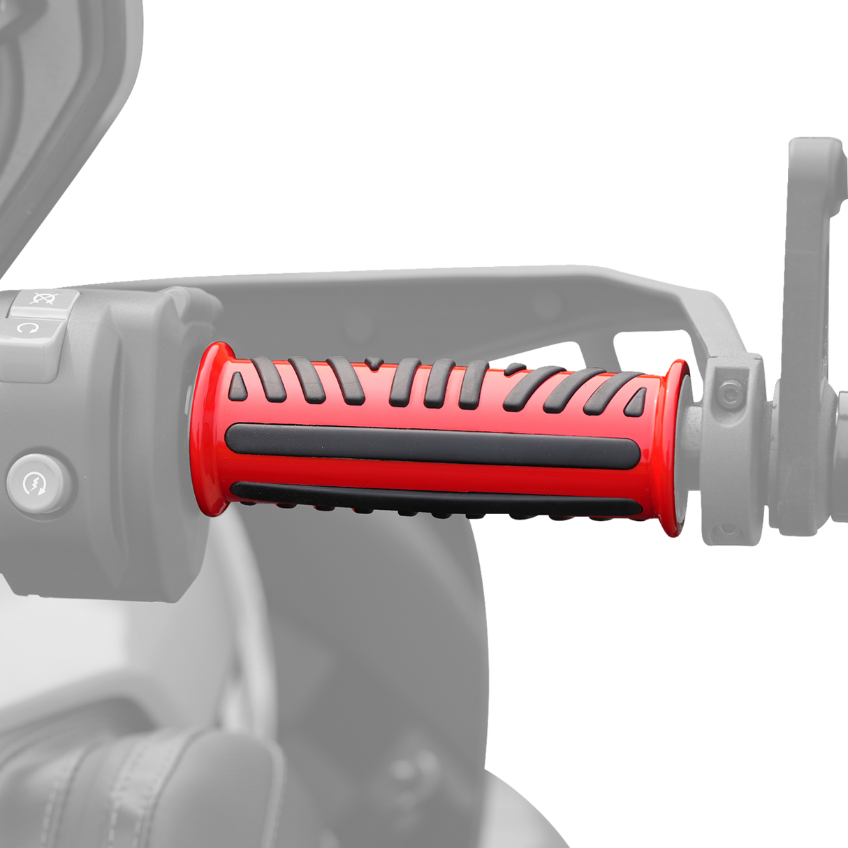 SHOW CHROME Grips - Combat - Ryker - Red 17-455RD