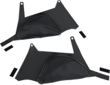 SHOW CHROME Dual Side Tank Pouch - Ballistic w/ Black Stitch - Ryker '19-'24 H40-401CBK
