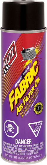 KLOTZ OIL Fabric Filter Oil - 15.25 oz. net wt. - Aerosol KL-607