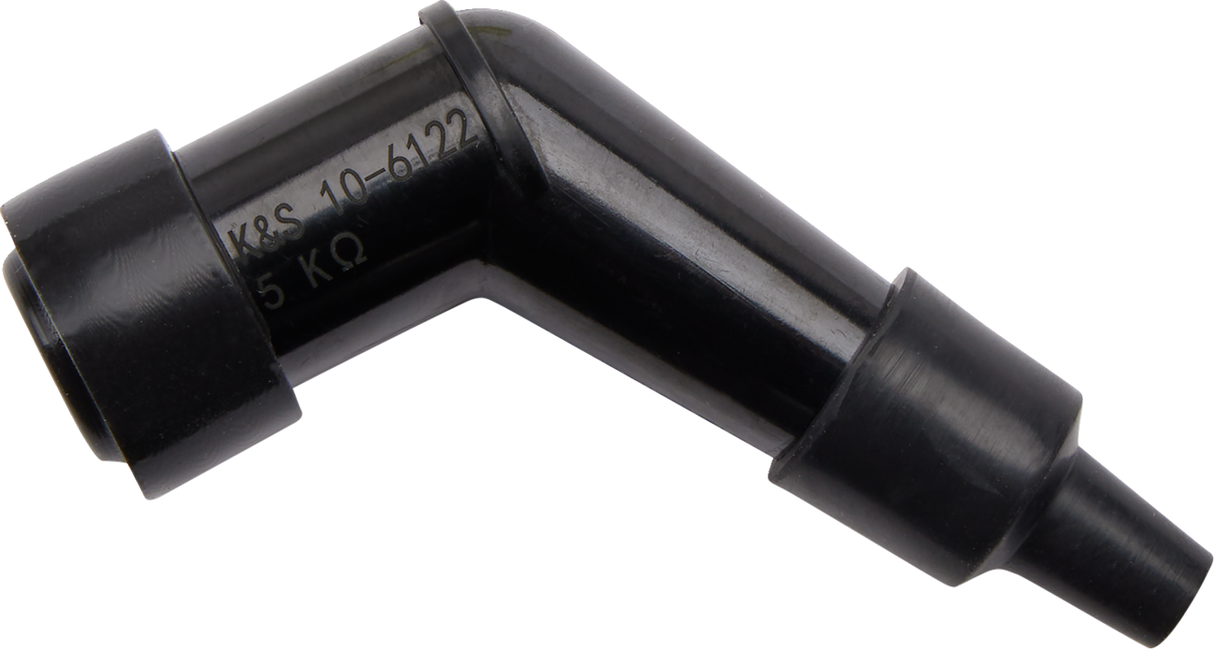 MOOSE RACING Spark Plug Resistor Cover - 120? Elbow Type - Short 10-M6122 - Cycle City Outdoors