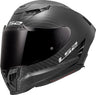 LS2 Dragon Carbon Full Face Street Helmet | Solid | Gloss Black | XS–3XL | 807-2001
