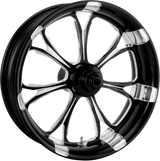 PERFORMANCE MACHINE (PM) Wheel - Paramount - Rear - Single Disc/without ABS - Platinum Cut* - 18x5.5 - '09+ FLT 12707814RPARBMP