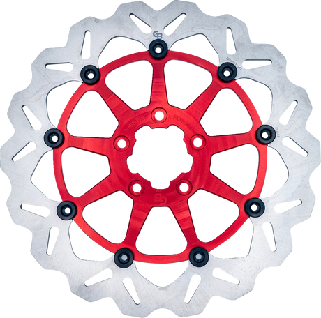 GALFER Brake Rotor - Front - Red DF680CWS-R - Cycle City Outdoors