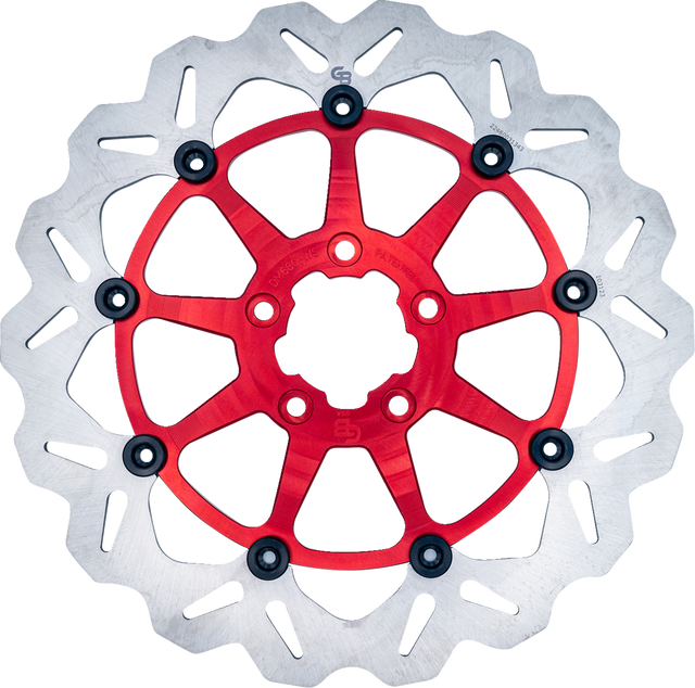 GALFER Brake Rotor - Front - Red DF680CWS-R - Cycle City Outdoors