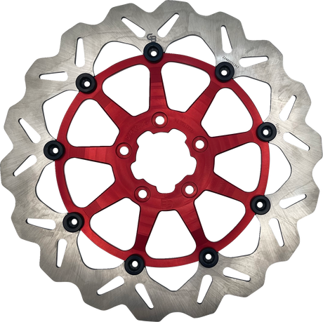 GALFER Brake Rotor - Front - Red DF680CWSS-R - Cycle City Outdoors