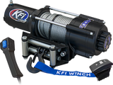 KFI PRODUCTS U45W-R2 UTV Winch - 4500 lb - Steel Cable - Wide U45W-R2