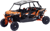 New Ray Toys Polaris RZR XP 4 Turbo EPS - 1:18 Scale - Spectra Orange 57843A