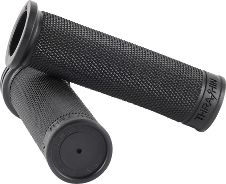 THRASHIN SUPPLY CO. Grips - Moto - 1" - Slim - Black TSC-2711-1