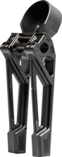 KODLIN USA Fastback Risers - Includes Clamp & Gauge Bracket - 10" - Black K55130